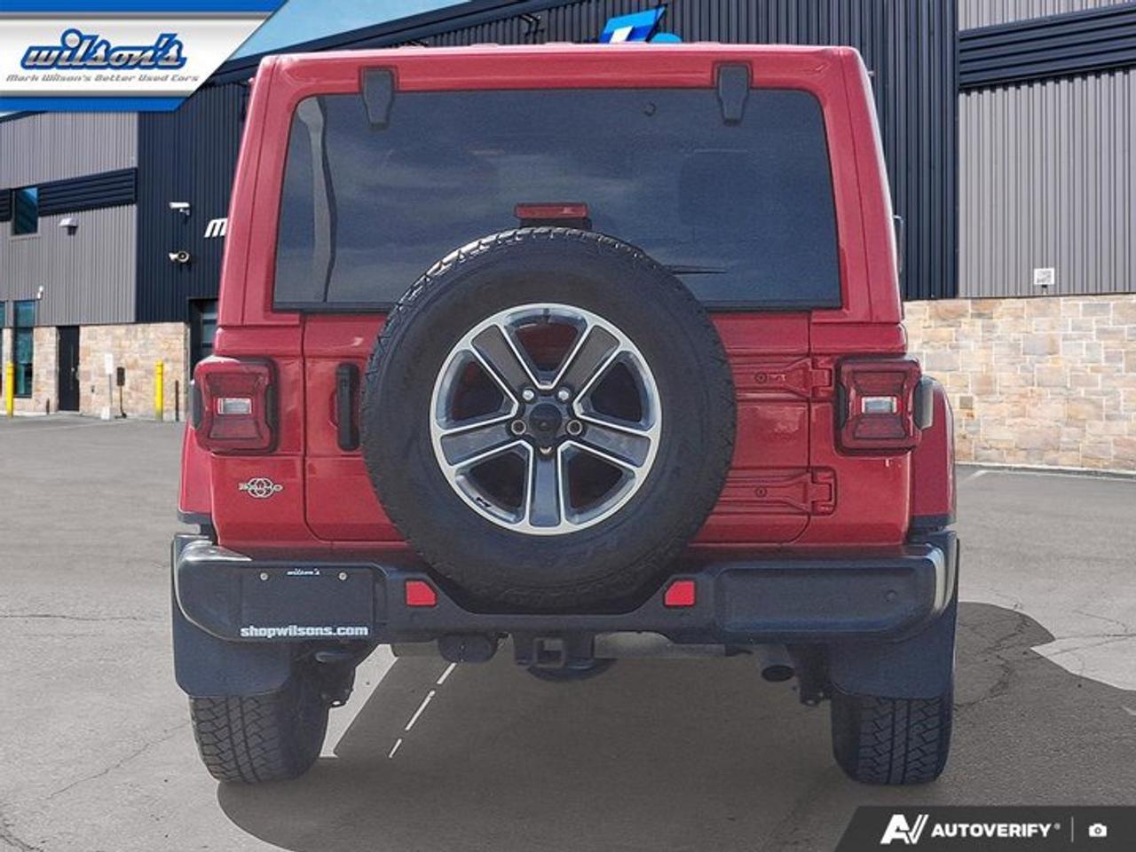 2021 Jeep Wrangler Unlimited Sahara | V6 | Leather | Tow Pkg | Nav | Adaptive Cruise | Alpine Audio | and More ! Photo3