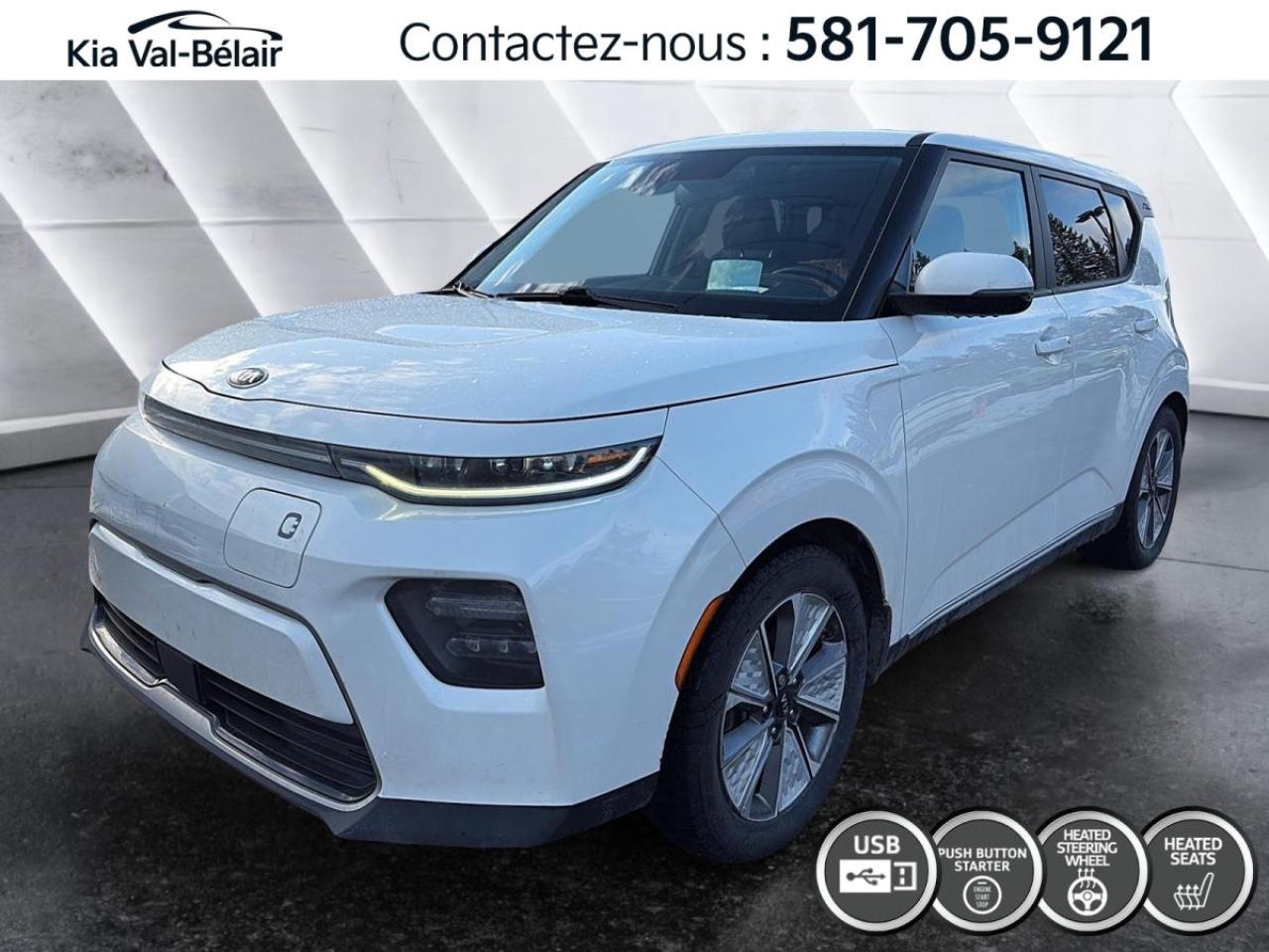 Used 2020 Kia Soul EV EV PREMIUM * SIÈGE CHAUFF * CARPLAY * A/C * CRUISE for sale in Québec, QC