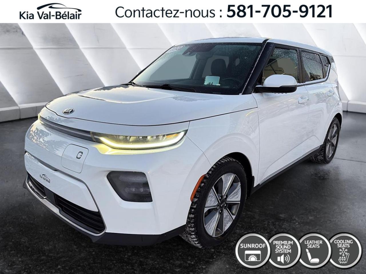 Used 2020 Kia Soul EV EV PREMIUM * SIÈGE CHAUFF * CARPLAY * A/C * CRUISE for sale in Québec, QC