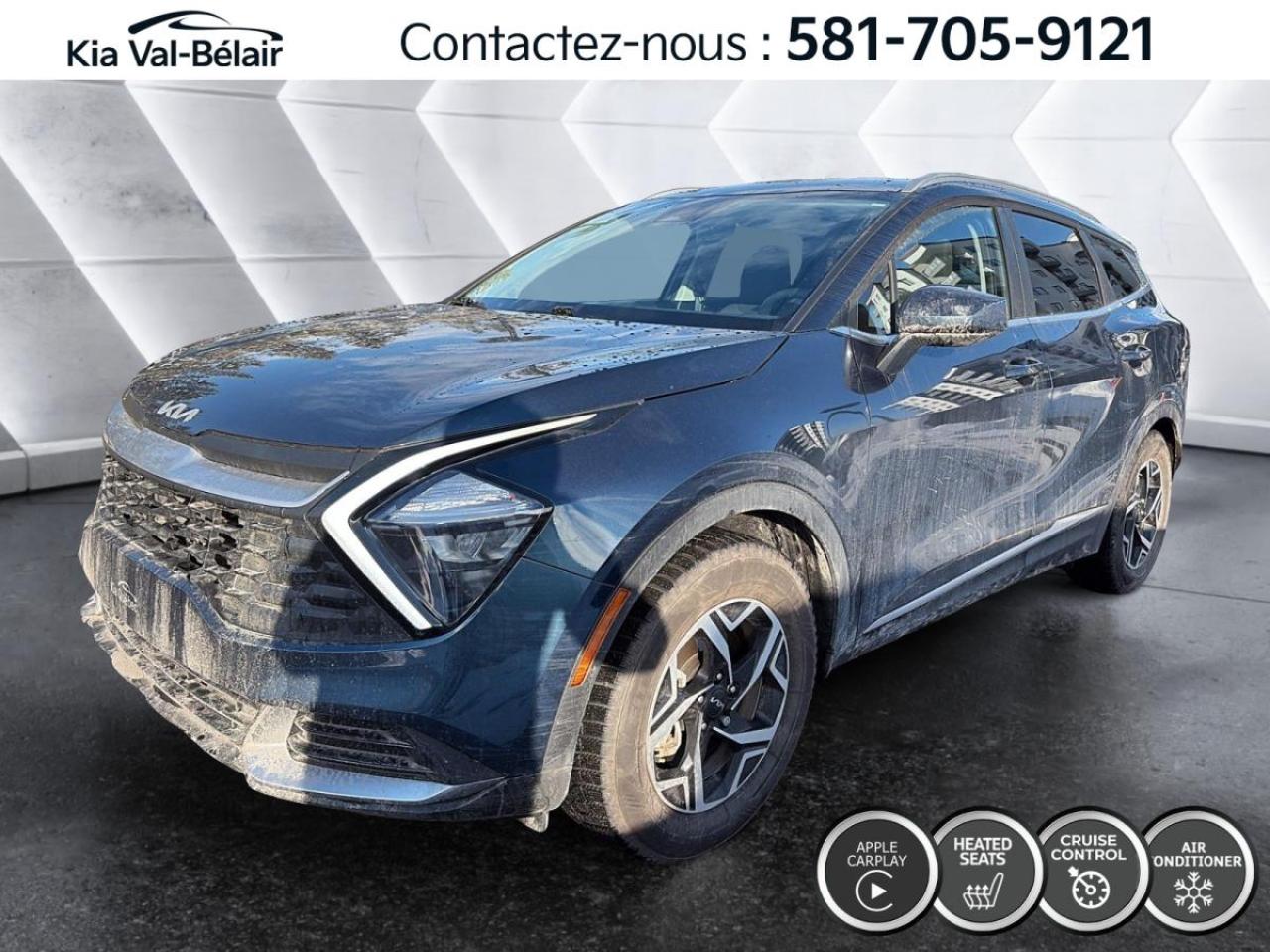 Used 2024 Kia Sportage LX *CRUISE *CAMÉRA *CARPLAY *SIÈGES CHAUFF for sale in Québec, QC
