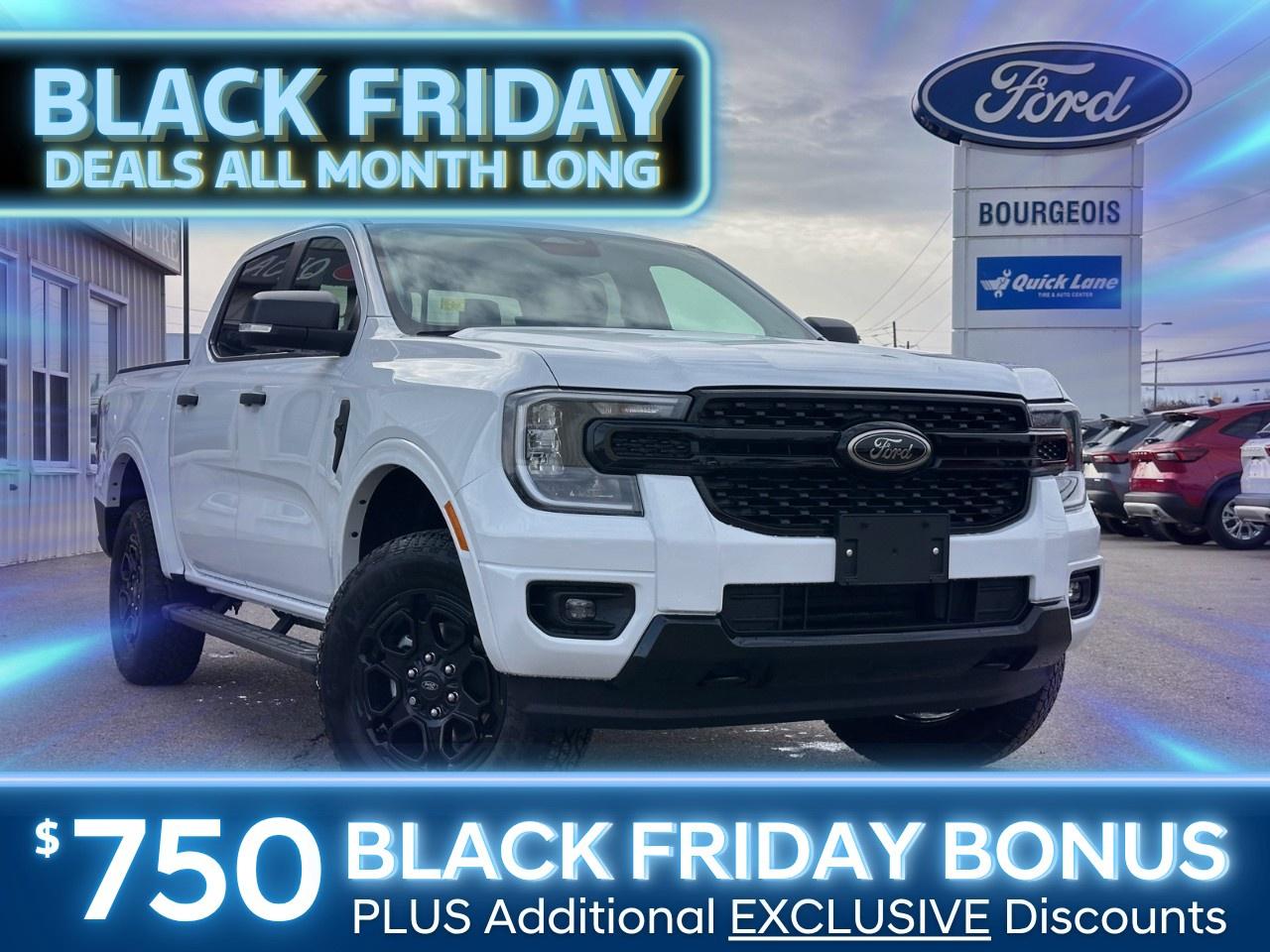 New 2025 Ford Ranger XLT 4WD SUPERCREW 5' BOX for sale in Midland, ON