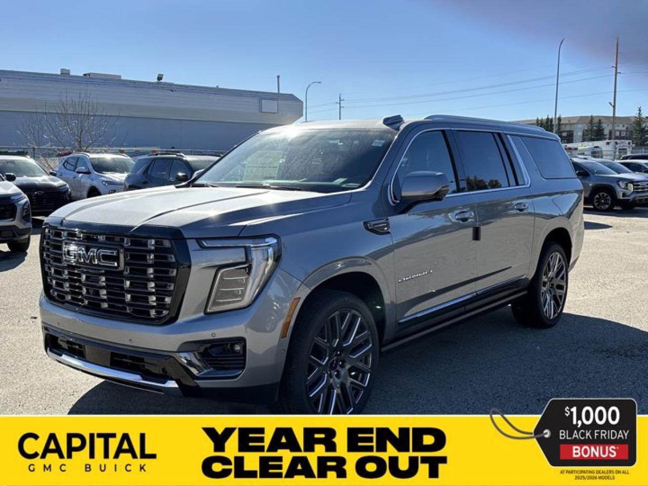 New 2026 GMC Yukon XL Denali Ultimate 4WD for sale in Edmonton, AB