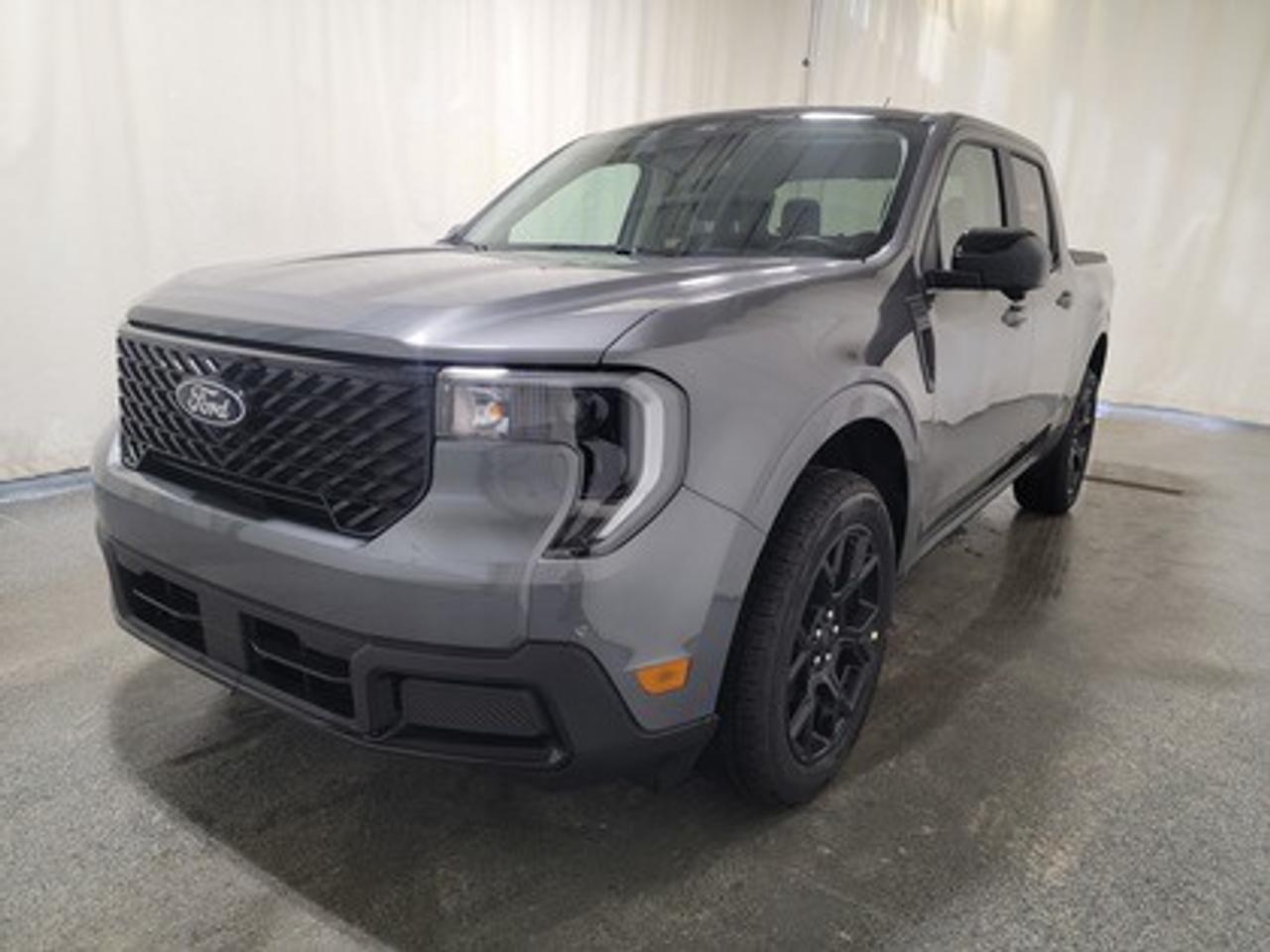 This all-new 2026 Ford Maverick Lariat 501A looks absolutely stunning in Carbonized Grey Metallic. This versatile compact pickup is powered by a 2.5L Hybrid engine this truck delivers 191 horsepower and 155 lb-ft of torque, with a 94-kW electric motor paired with a CVT transmission for smooth performance. The Maverick is designed to provide an efficient 6.6L/100 km (43 Mile Per Gallon) combined fuel economy, making it a practical yet powerful option for city and highway driving.

This vehicle comes with the All-Weather Packageready to take on any season! 

Snow, rain, mud, or sunshinethis vehicle is built for it all! The All-Weather Package adds extra protection where it matters most, with premium mud flaps to shield your paint from road debris, all-weather floor mats to protect your interior from lifes messes, and Xpel paint protection to help guard against those infuriating rock chips. Drive with confidence, knowing your investment is protected from Regina's elements. 

Key Features:
Lane-Keeping System
Tire Inflator and Sealant Kit
Ford Connectivity Package
B&O Sound System by Bang & Olufsen with HD Radio (8 Speakers, including Subwoofer)
Ford Co-Pilot360 Assist 2.0
360-Degree Camera
Adaptive Cruise Control with Lane Centering
Blind Spot Information System (BLIS®) with Cross-Traffic Alert
Heated Front Seats & Heated Steering Wheel
LED Box Lighting
Remote Start System
Spray-In Bed Liner
19 Machined-Painted Aluminum Wheels
Power Tailgate Lock
Pre-Collision Assist with Automatic Emergency Braking
Trailer Sway Control
Rear View Camera
SYNC® 4 with Enhanced Voice Recognition
Wireless Apple CarPlay® & Android Auto
Black Appearance Package
Engine Block Heater

The 2026 Maverick Lariat 501A is built to handle Saskatchewans extreme weather and road conditions, ensuring a premium driving experience. With heated front seats, a heated steering wheel, power-adjustable drivers seat, rear under-seat storage bins, and intuitive safety features, this truck is perfect for drivers who want a balance of efficiency, comfort, and high-tech convenience.

Bennett Dunlop Ford, proudly serving Regina for over 40 years, is conveniently located at 770 Broad Street. With over 3,500 Google reviews, our reputation reflects our commitment to providing a fast, easy, and enjoyable vehicle-buying experience. We eliminate the hassle with no admin or documentation fees, transparent upfront pricing that lets you shop with total confidence. But were more than just a dealershipwere driven to make a difference by supporting local community initiatives and events that matter to you. Visit Bennett Dunlop Ford today and experience why were Reginas trusted choice for quality vehicles, exceptional service, and a genuine commitment to driving change in our community!