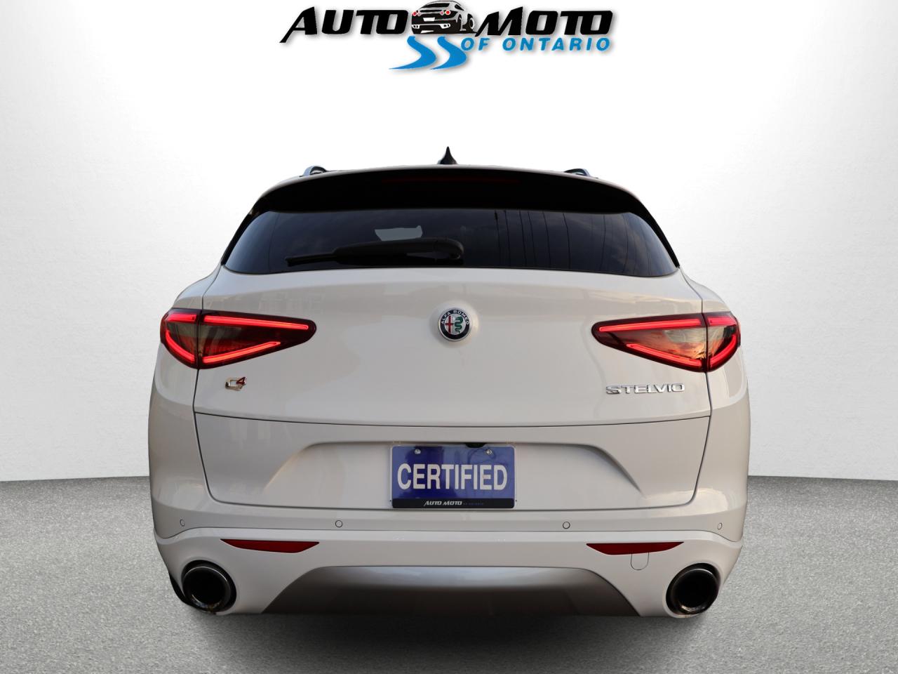 2021 Alfa Romeo Stelvio TI SPORT AWD CERTIFIED *1 OWNER*ACCIDENT FREE* CAMERA NAV BLUETOOTH LEATHER 4 HEATED PANO ROOF CRUISE ALLOYS Photo4