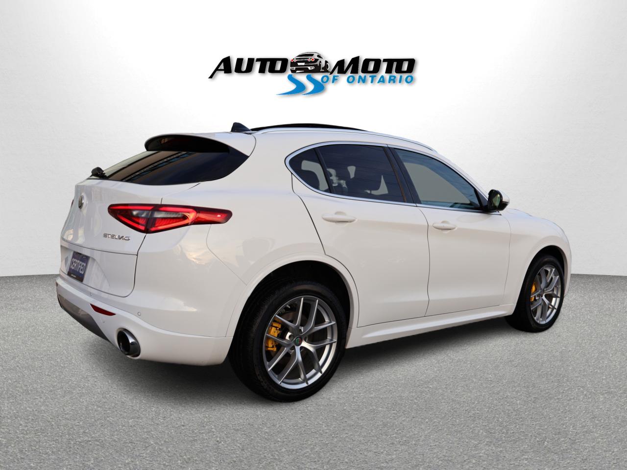 2021 Alfa Romeo Stelvio TI SPORT AWD CERTIFIED *1 OWNER*ACCIDENT FREE* CAMERA NAV BLUETOOTH LEATHER 4 HEATED PANO ROOF CRUISE ALLOYS - Photo #6