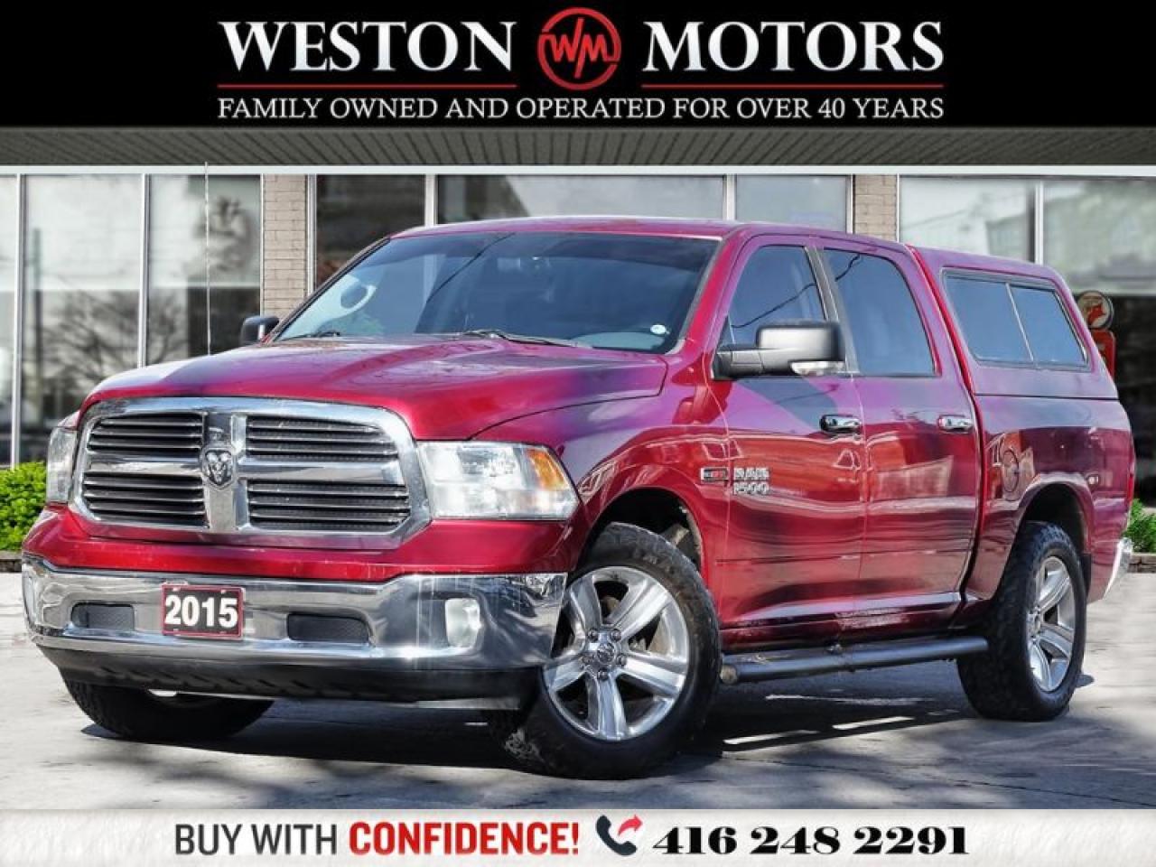 2015 RAM 1500 SLT*HEATED SEATS*REVCAM*NAVI*4X4*HEATED WHEEL