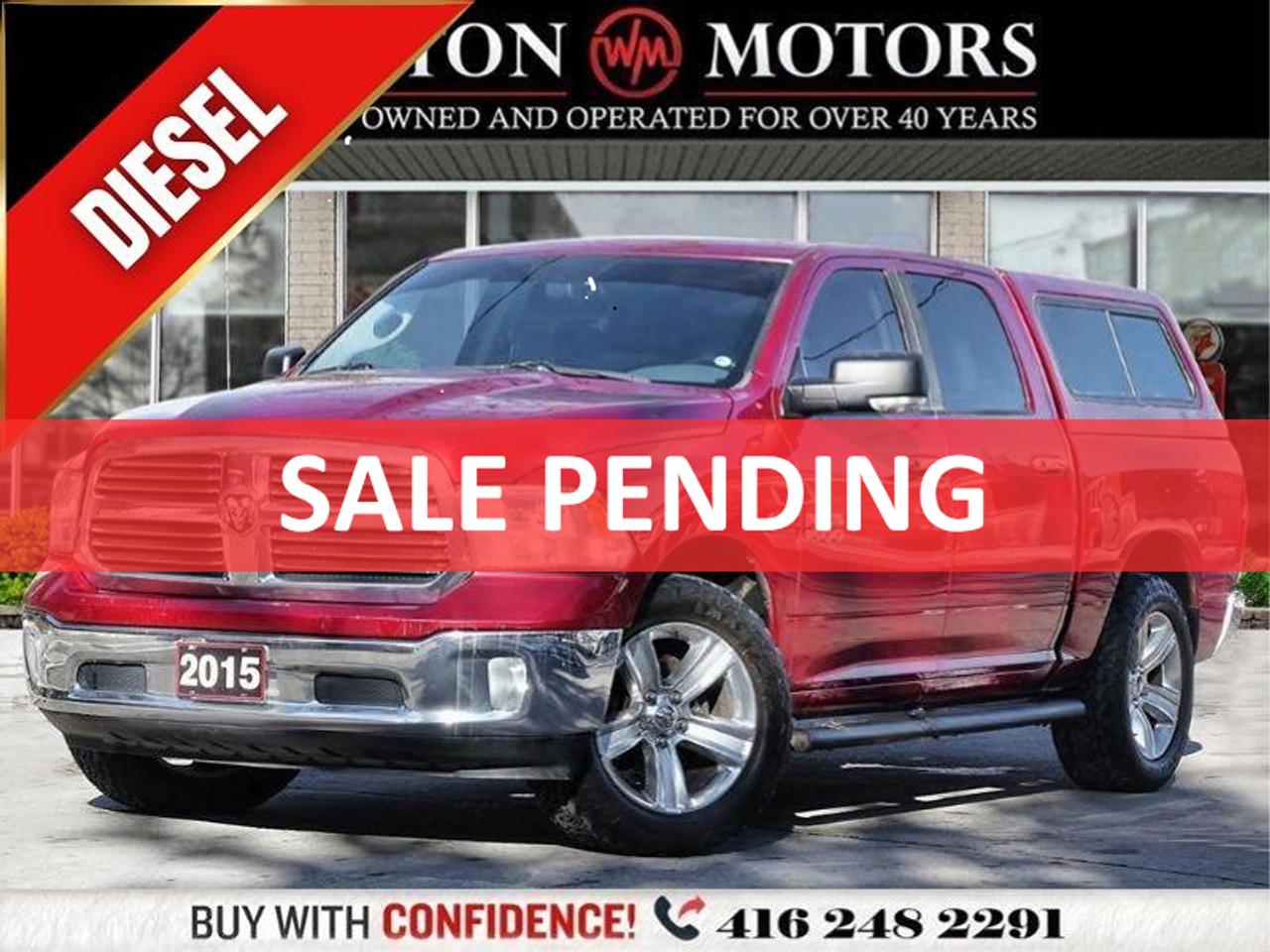 2015 RAM 1500 SLT*HEATED SEATS*REVCAM*NAVI*4X4*HEATED WHEEL