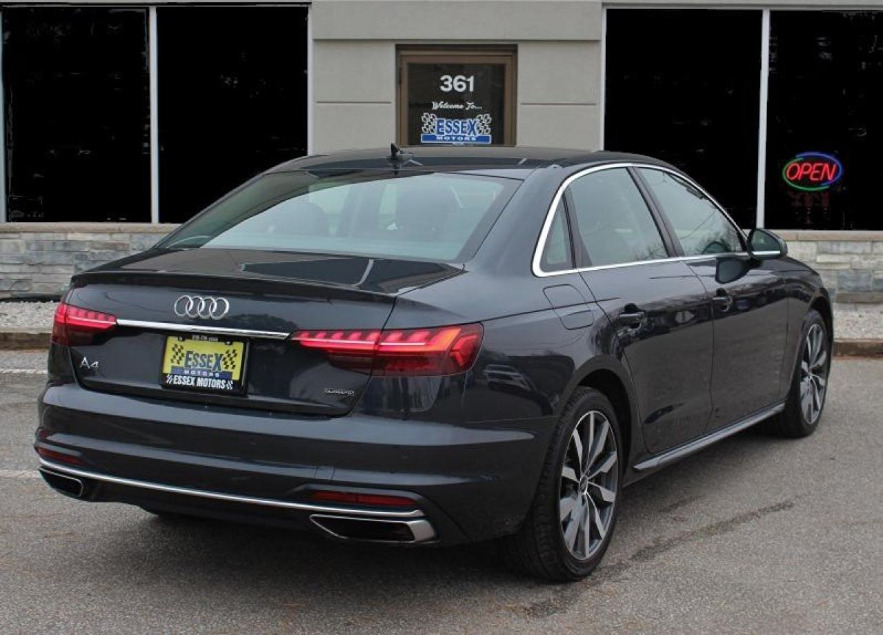 2023 Audi A4 Komfort*Low Ks*AWD*Heated Leather*Sun Roof*CarPlay - Photo #7