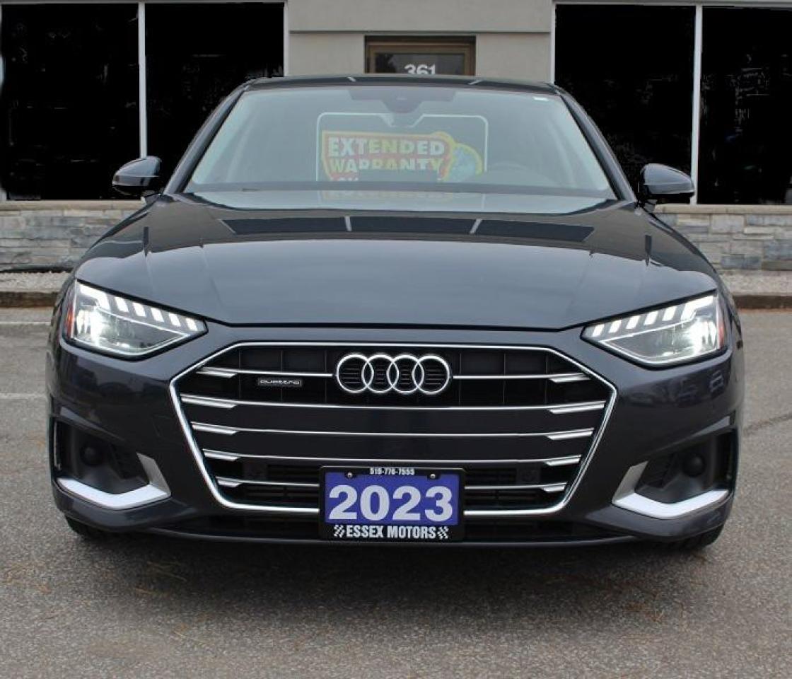 2023 Audi A4 Komfort*Low Ks*AWD*Heated Leather*Sun Roof*CarPlay - Photo #2