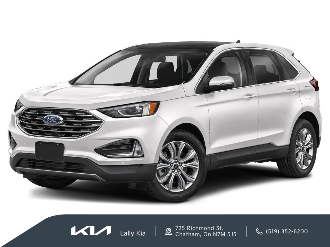 2024 Ford Edge Titanium New Arrival | Low KMs | Clean CarFax | Leather | Roof | Nav Photo