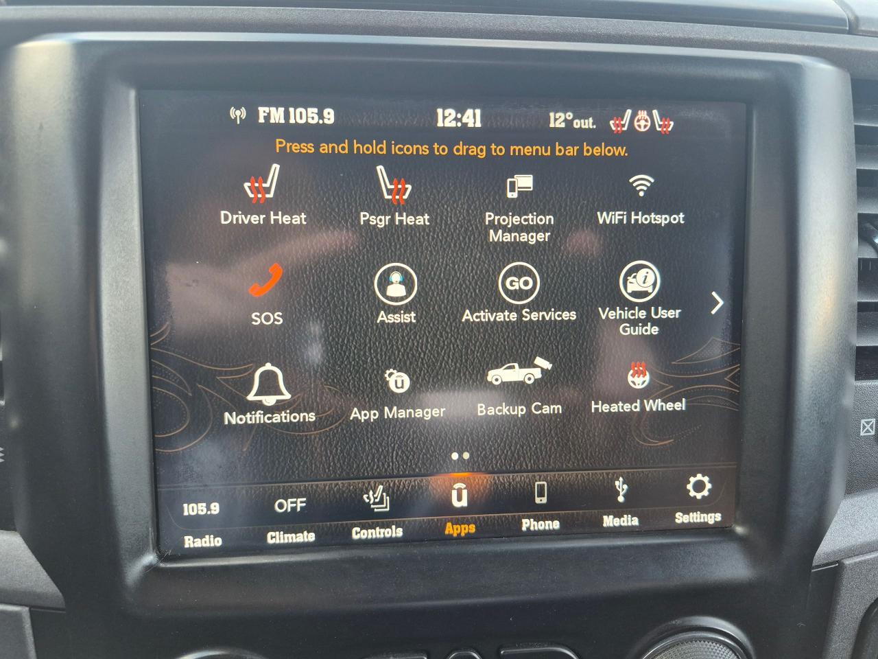 2019 RAM 1500 Classic SLT Crewcab 4x4, Htd Steering & Seats, Remote, Tow - Photo #24