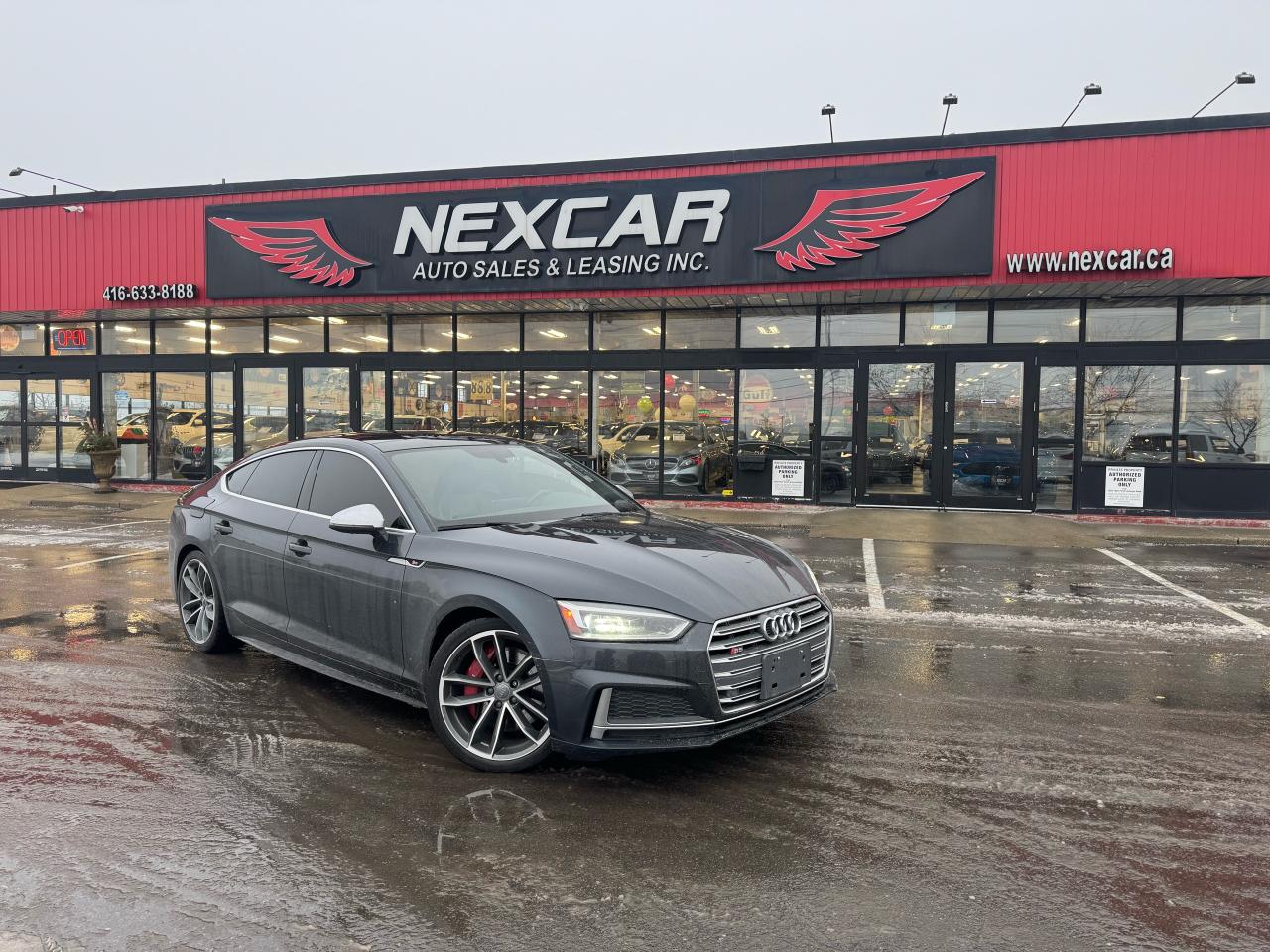 2018 Audi S5 TECHNIK AWD LEATHER PAN/ROOF NAVI B/SPOT CAMERA