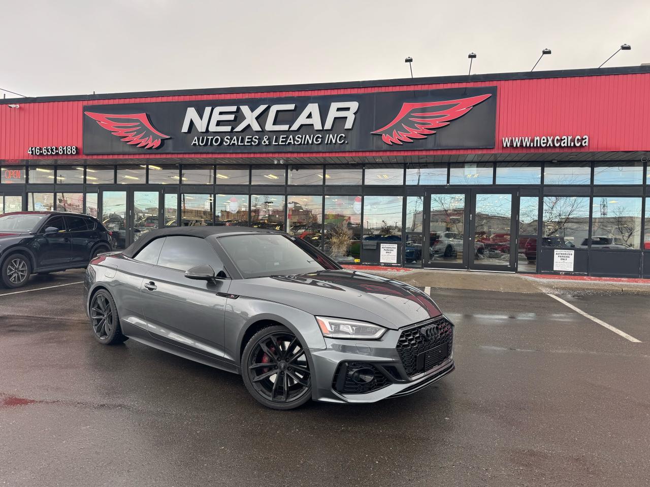 2018 Audi S5 CABRIOLET TECHNIK S-LINE AWD LEATHER NAV B/SPOT