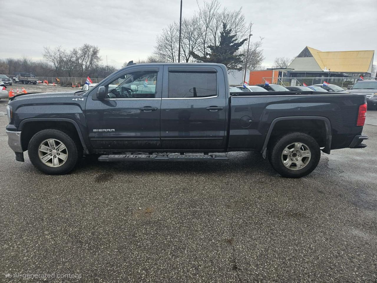 2017 GMC Sierra 1500 4WD CREW CAB 153.0" SLE Photo3