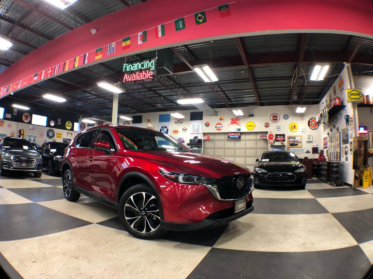 2022 Mazda CX-5 SPORT DESIGN AWD LEATHER SUNROOF NAV L/ASSIST B/SP