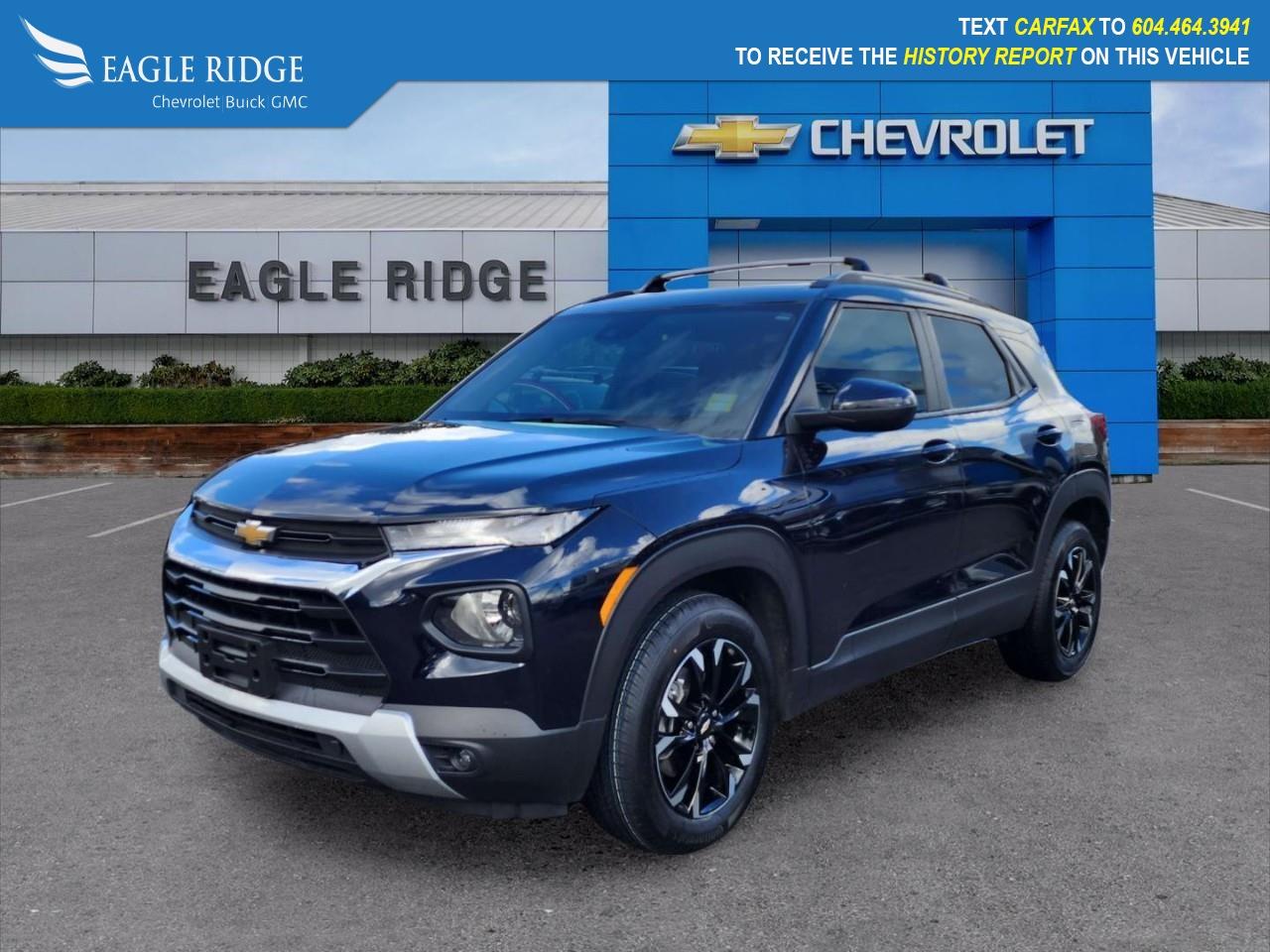 Used 2021 Chevrolet TrailBlazer LT automatic emergency braking, lane keep assist with departure warning, HD rearview camera for sale in Coquitlam, BC