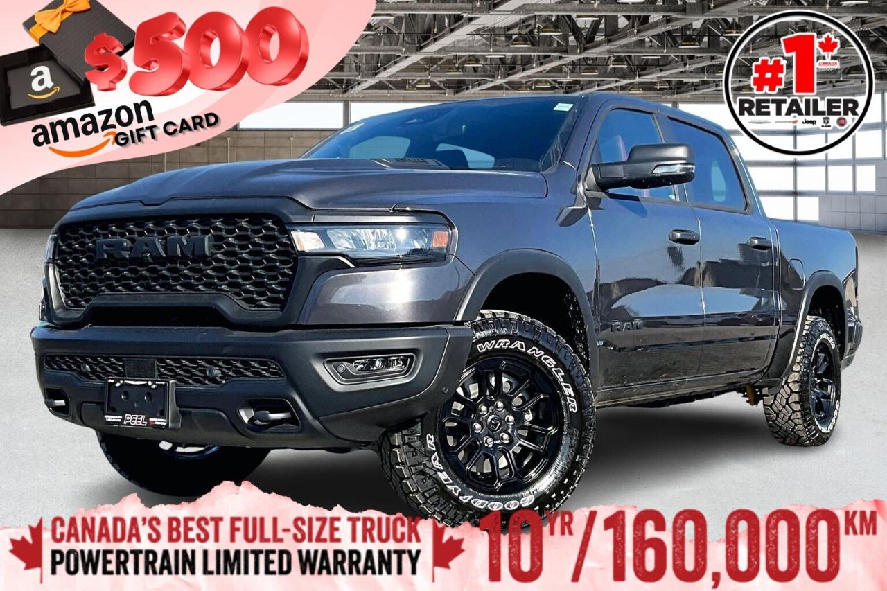 New 2026 RAM 1500 REBEL CREW | Sport Hood | 12