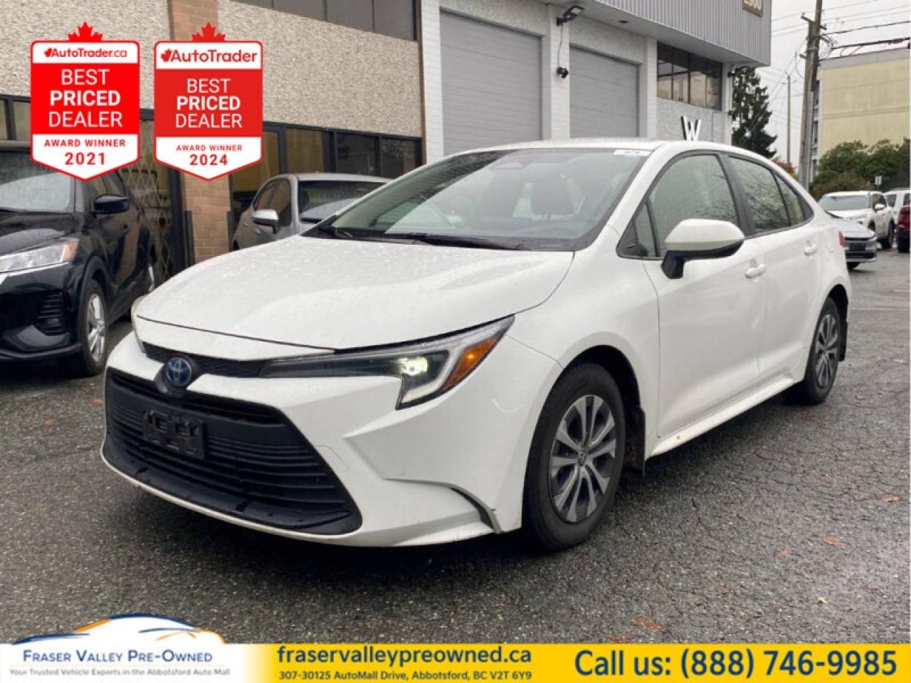 Used 2023 Toyota Corolla Hybrid LE  Local BC | No Accidents| CarPlay for sale in Abbotsford, BC