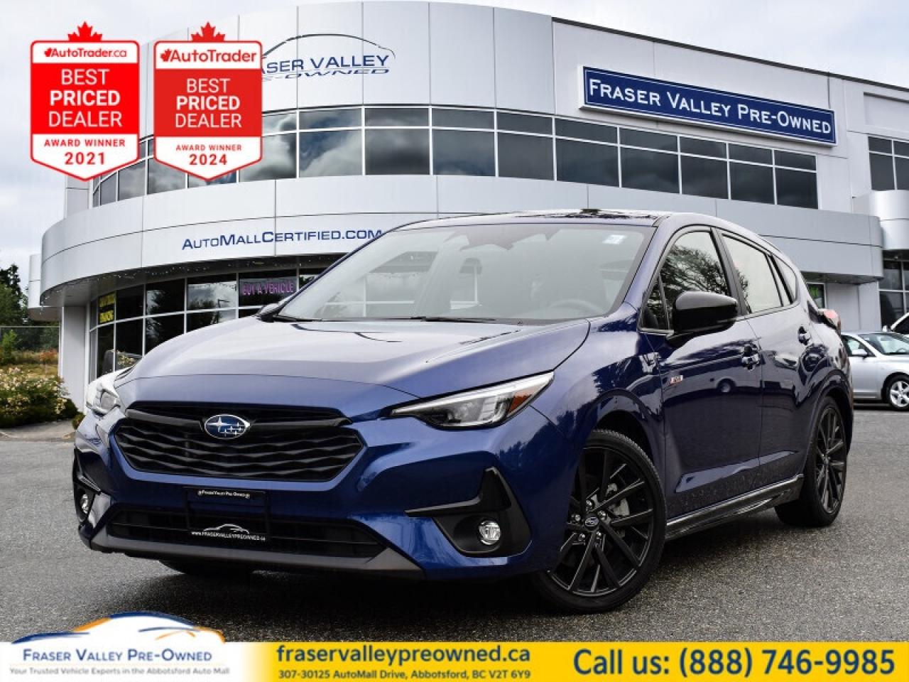 Used 2024 Subaru Impreza RS  Sport-Tuned • 11.6-inch Screen • CarPlay/Andro for sale in Abbotsford, BC