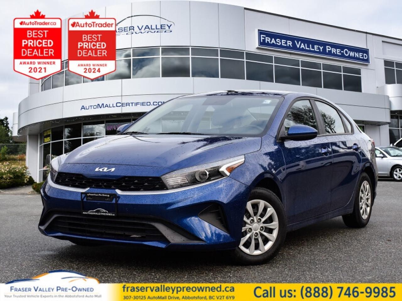 Used 2023 Kia Forte LX  Clean, Local, CarPlay Navigation, Heated Seats for sale in Abbotsford, BC