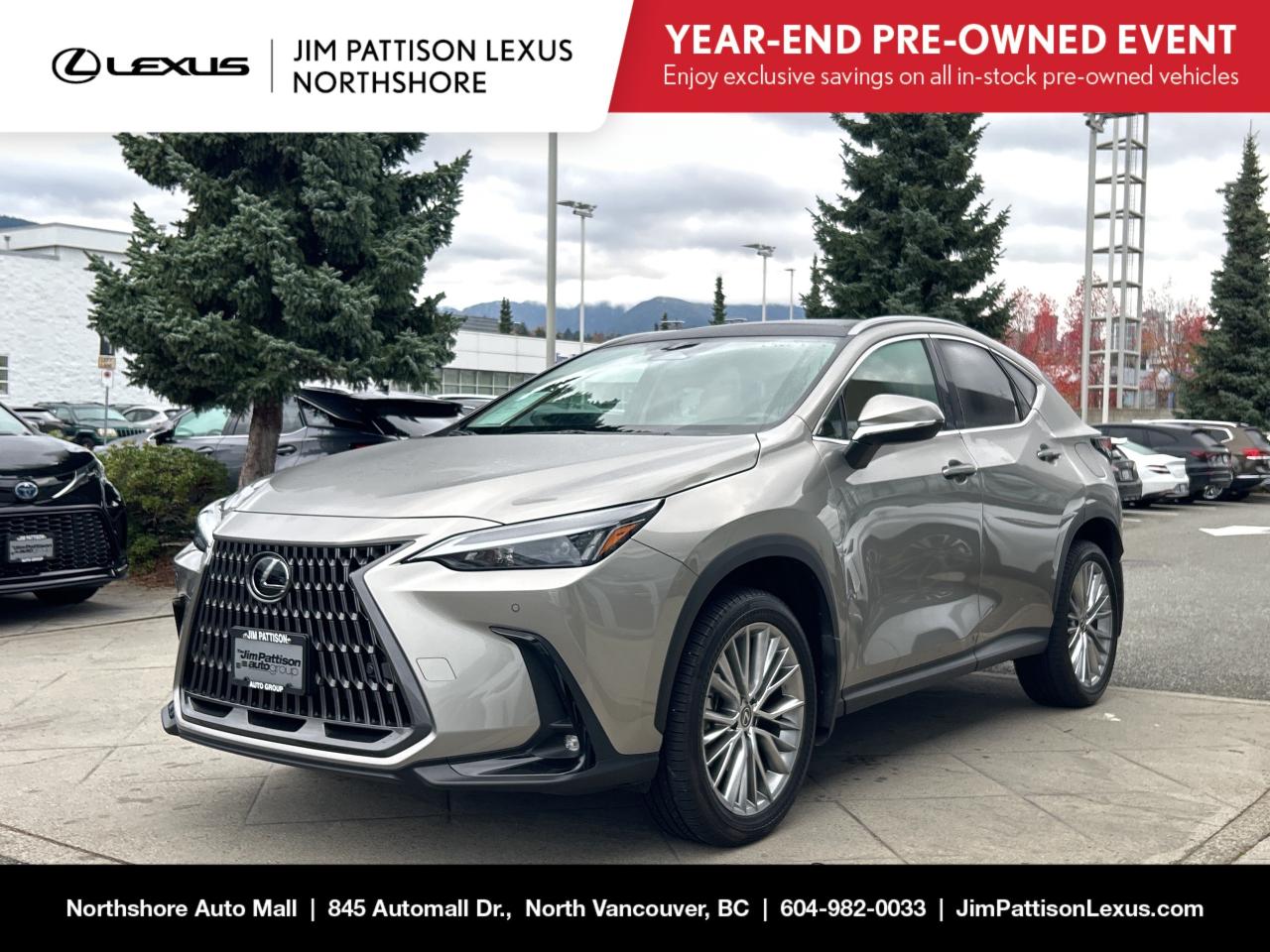 Used 2024 Lexus NX NX 350h / Luxury Package / Hybrid Drive / No Accid for sale in North Vancouver, BC
