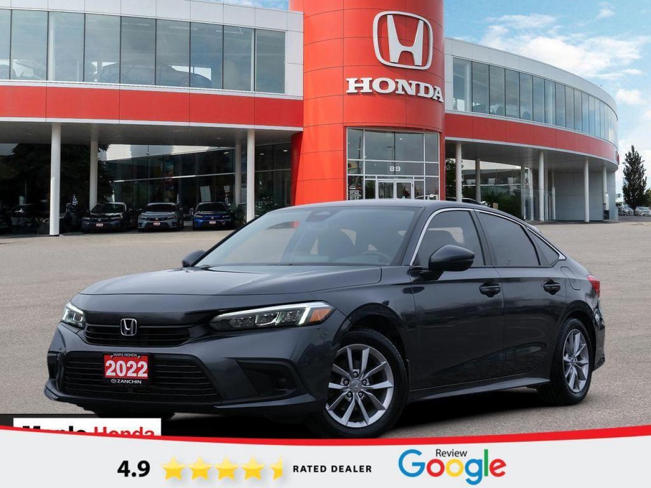 Used 2022 Honda Civic Sedan Sunroof| Heated Seats| Auto Start| Honda Sensing| for sale in Vaughan, ON