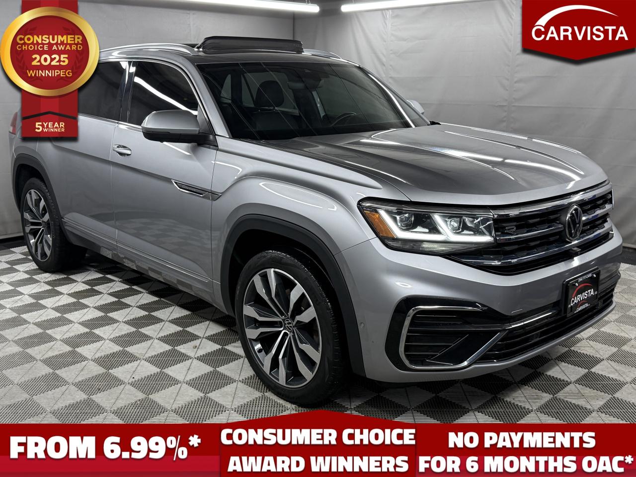 Used 2020 Volkswagen Atlas Cross Sport Execline R-Line 4MOTION for sale in Winnipeg, MB