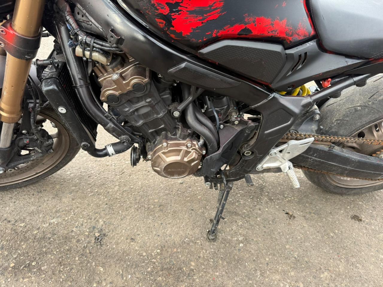 2022 Honda CB650F CB650R, STREETFIGHTER, 4CYL, THEFT RECOVERY, AS IS - Photo #7