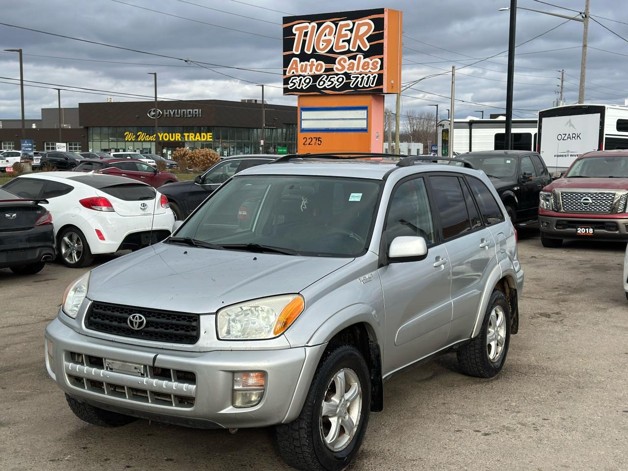 Used 2002 Toyota RAV4 4X4, MANUAL, RUNS WELL, SOLID BODY, AS IS SPECIAL for sale in London, ON