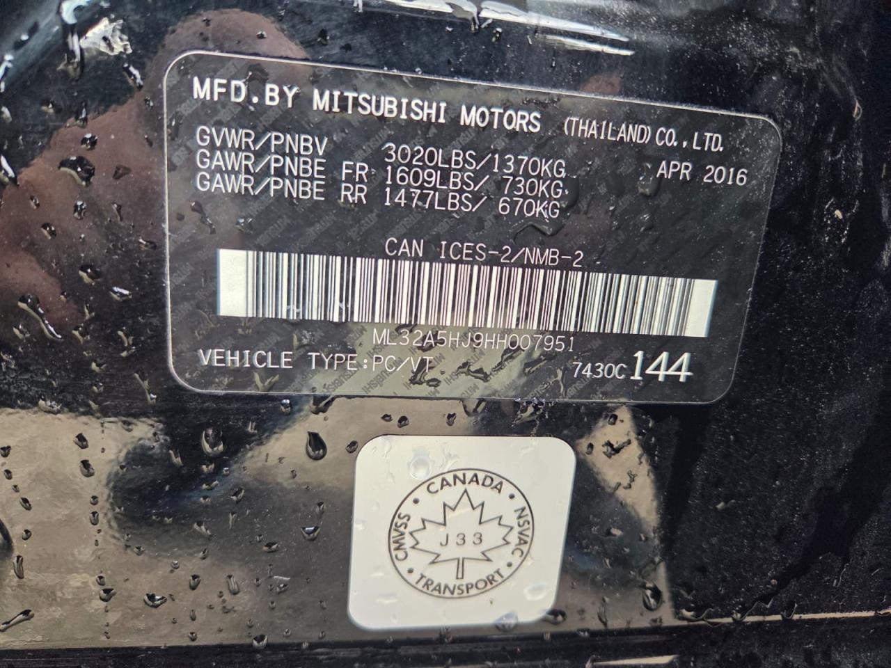 2017 Mitsubishi Mirage SEL, ALLOYS, ONLY 88KMS, 1 OWNER, NO ACCIDENT - Photo #17