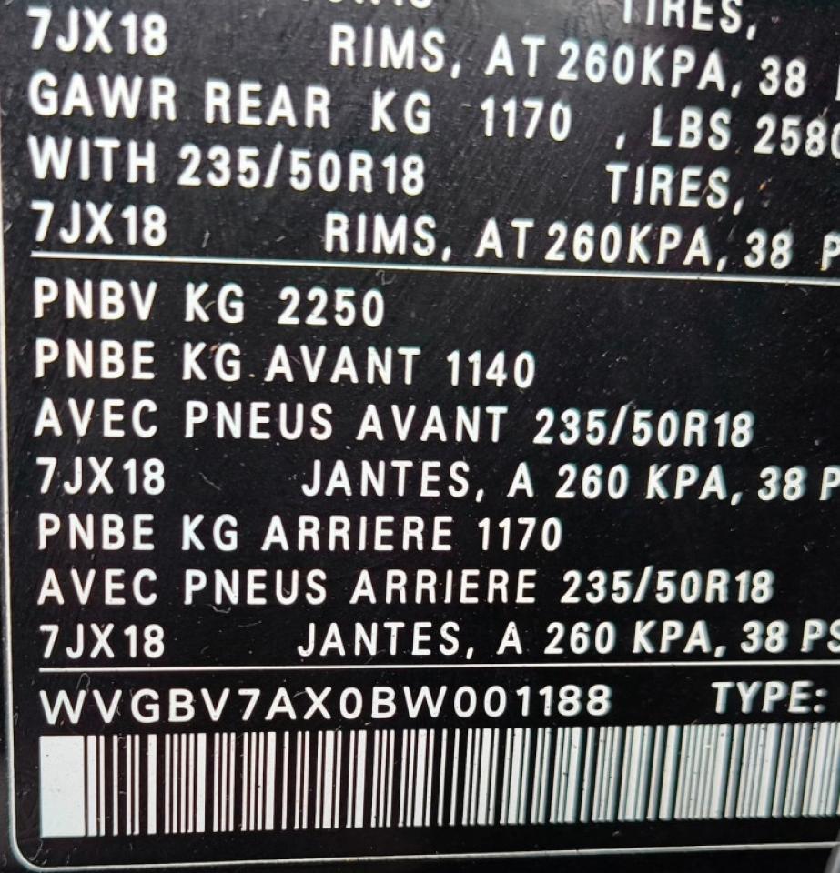 2011 Volkswagen Tiguan 4dr Automatic Highline 4Motion Photo