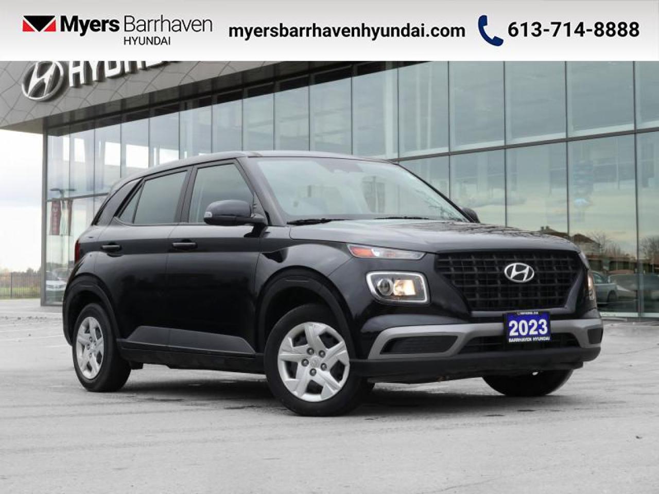 Used 2023 Hyundai Venue Essential  - Sunroof -  LED Lights - $128 B/W for sale in Nepean, ON