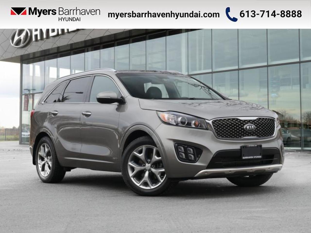 Used 2018 Kia Sorento SX V6  - Navigation -  Sunroof - $143 B/W for sale in Nepean, ON