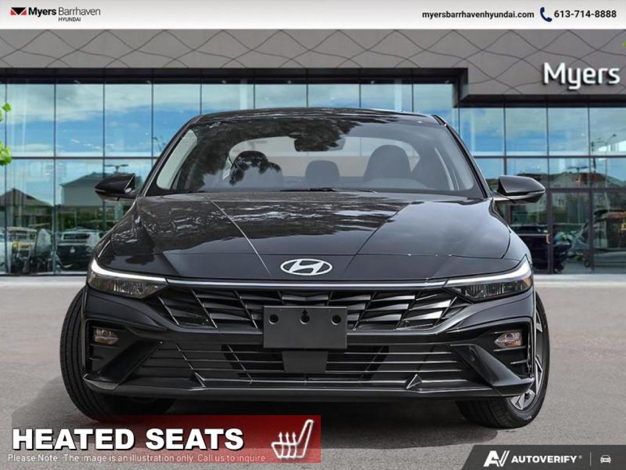 2025 Hyundai Elantra Hybrid Luxury DCT  - Premium Audio - $234 B/W Photo