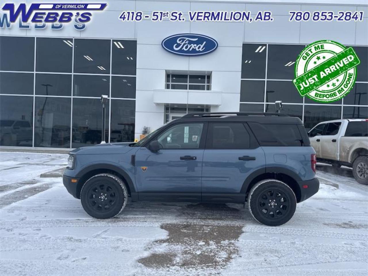 New 2025 Ford Bronco Sport BADLANDS for sale in Vermilion, AB
