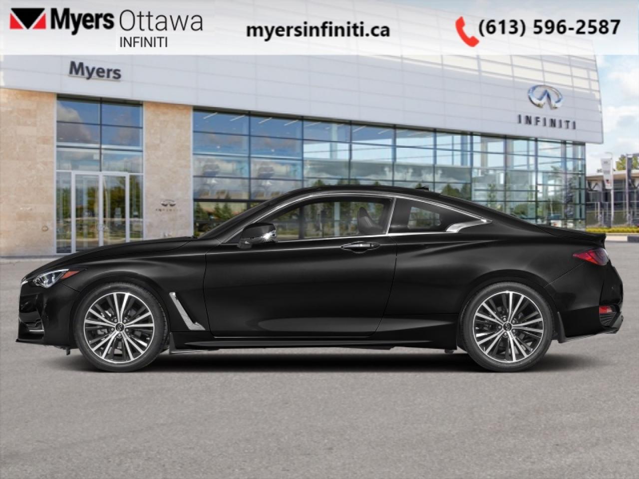 Used 2021 Infiniti Q60 PURE  - Aluminum Wheels -  LED Lighting for sale in Ottawa, ON