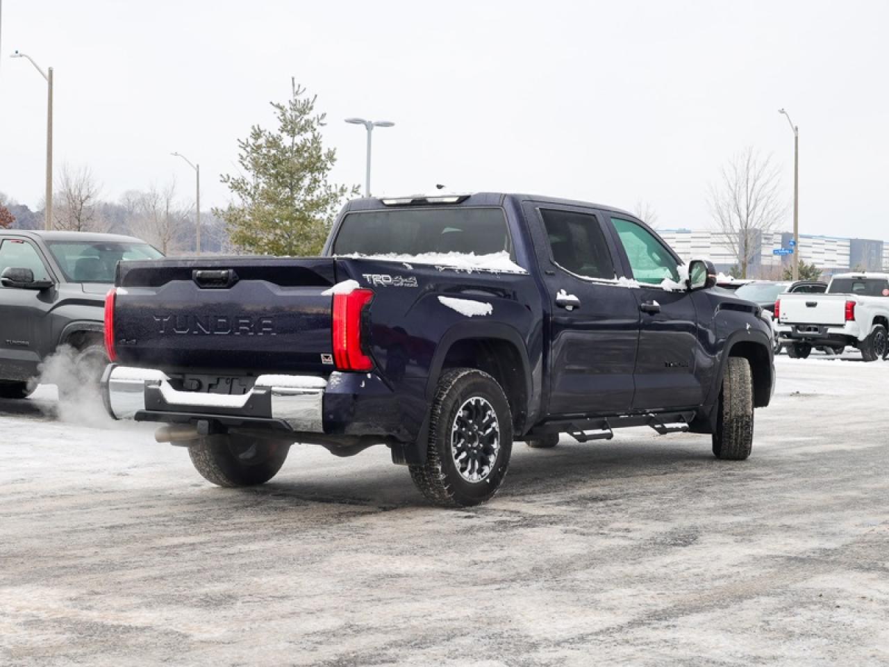 2024 Toyota Tundra SR5 TRD Off Road  TOYOTA TRD OFF-ROAD Low kms with Hard Tri-Fold Cover and Side Steps Included Photo2