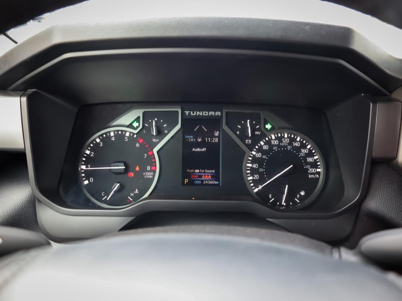 2024 Toyota Tundra SR5 TRD Off Road  TOYOTA TRD OFF-ROAD Low kms with Hard Tri-Fold Cover and Side Steps Included Photo