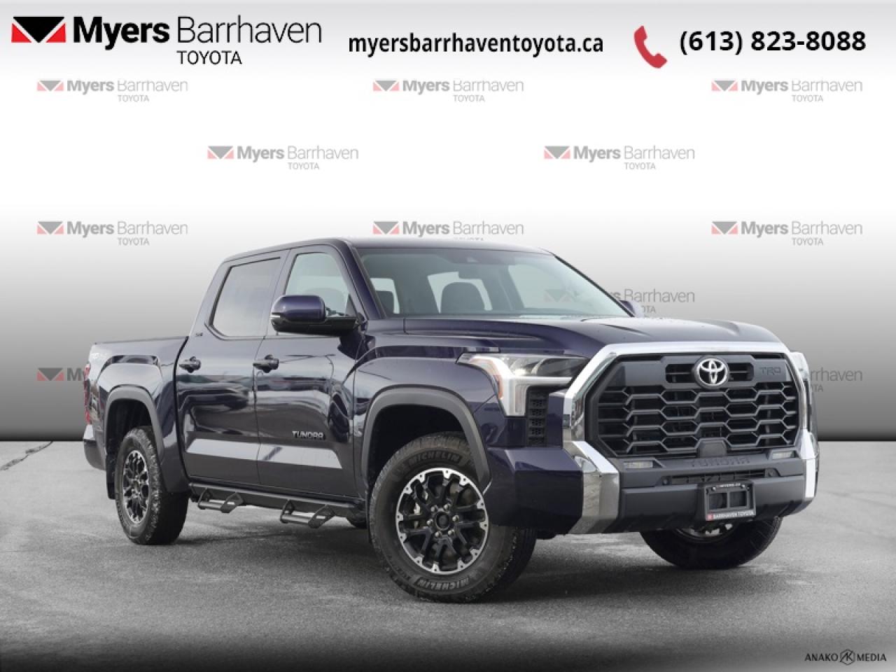 2024 Toyota Tundra SR5 TRD Off Road  TOYOTA TRD OFF-ROAD Low kms with Hard Tri-Fold Cover and Side Steps Included Photo0