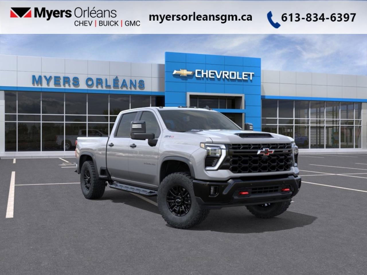 New 2026 Chevrolet Silverado 2500 HD ZR2  - Sunroof for sale in Orleans, ON