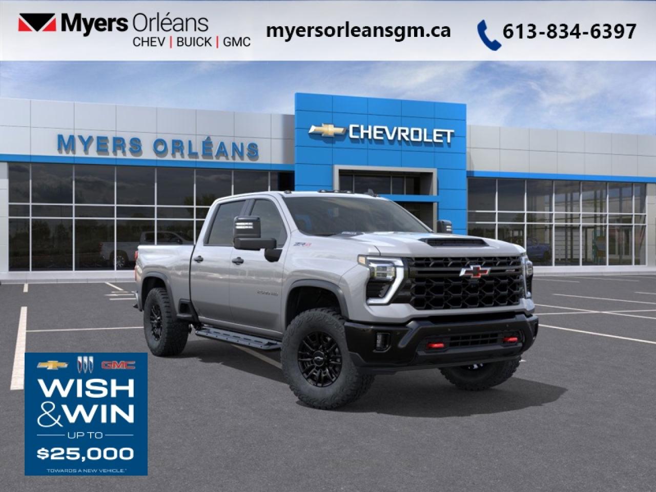 New 2026 Chevrolet Silverado 2500 HD ZR2  - Leather Seats for sale in Orleans, ON