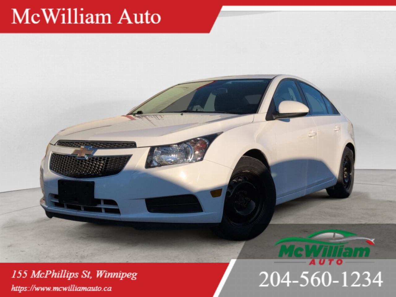 Used 2014 Chevrolet Cruze 1LT | Back Up Cam | BlueTooth Audio | Great Condition | for sale in Winnipeg, MB