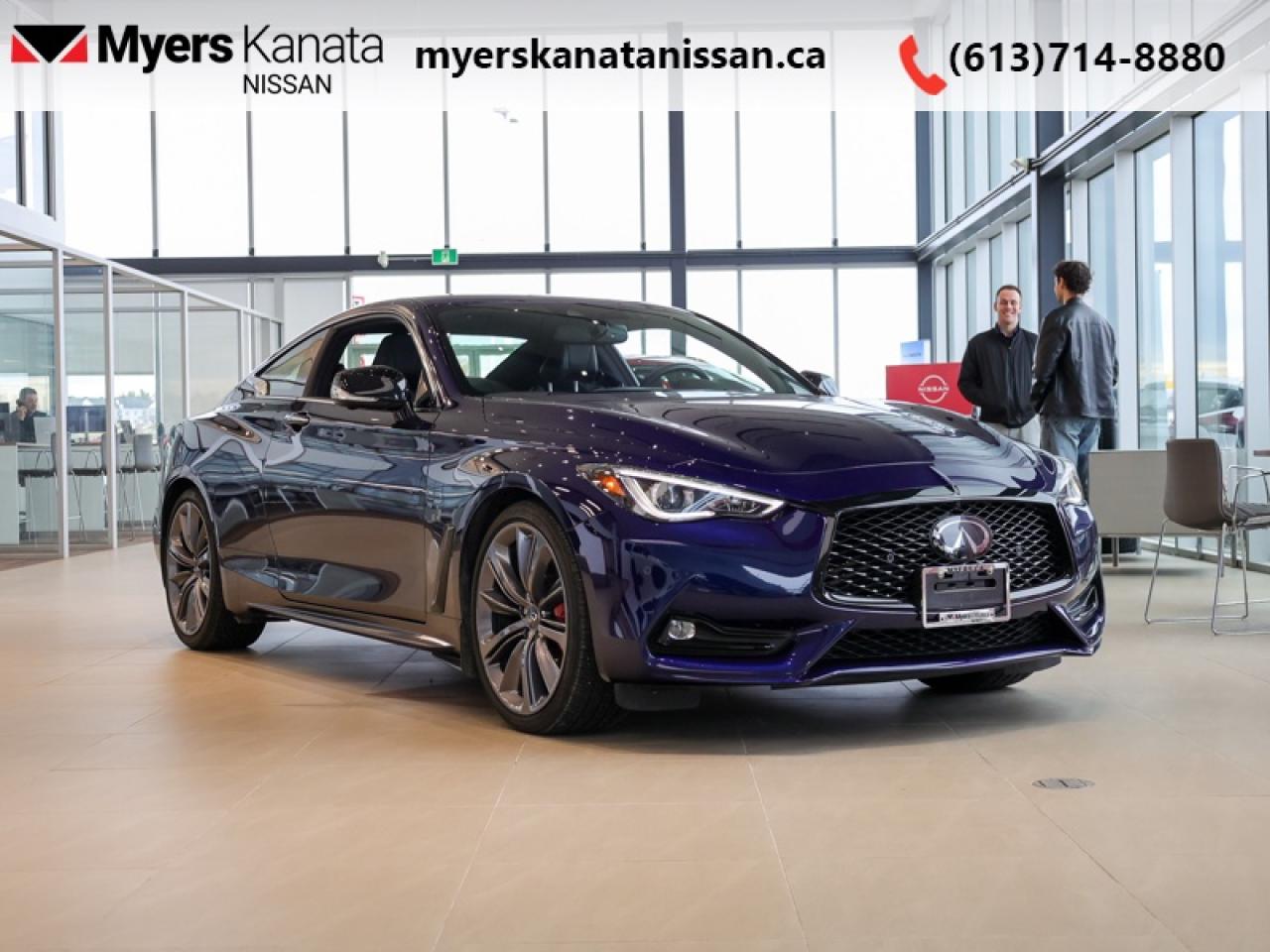 Used 2022 Infiniti Q60 Red Sport I-LINE  - Sunroof for sale in Kanata, ON
