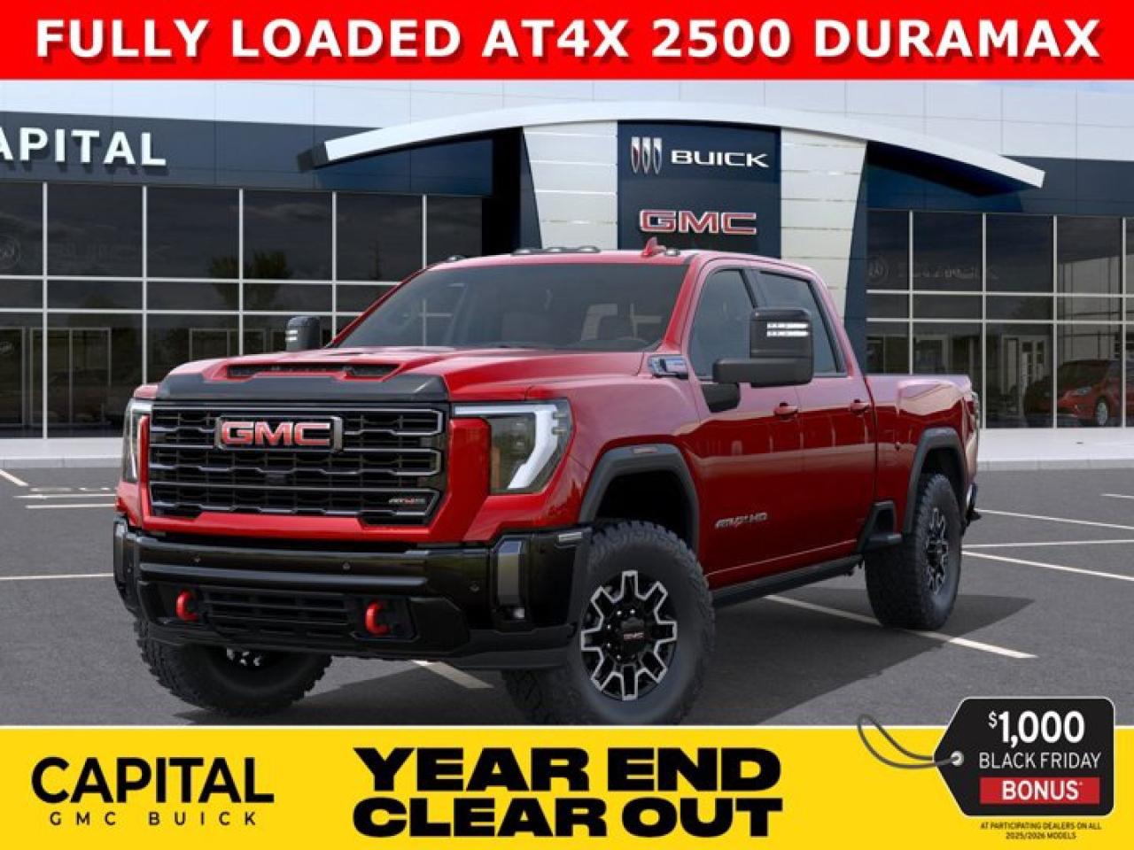 New 2026 GMC Sierra 2500 HD Crew Cab AT4X for sale in Edmonton, AB