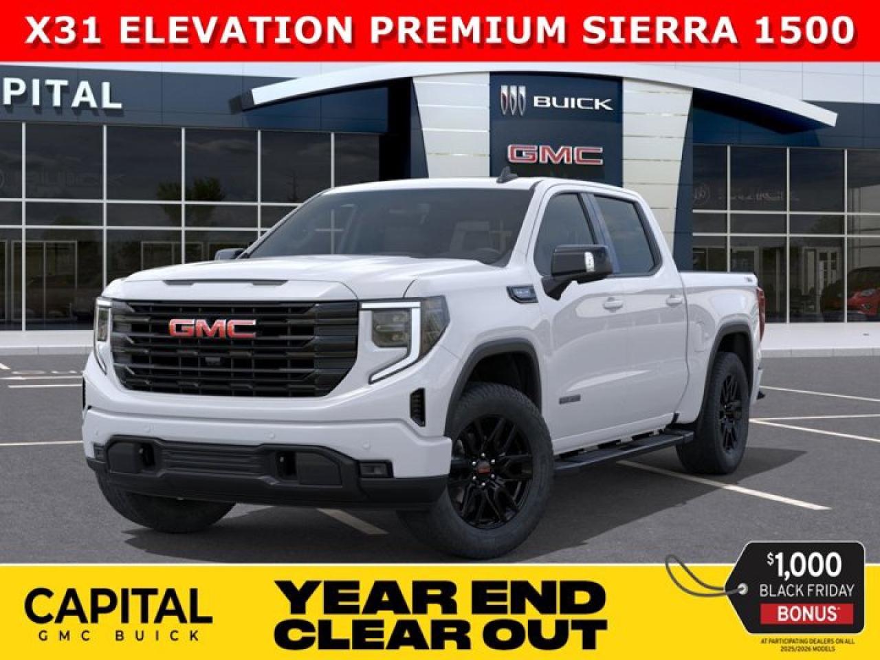 New 2026 GMC Sierra 1500 Crew Cab Elevation for sale in Edmonton, AB