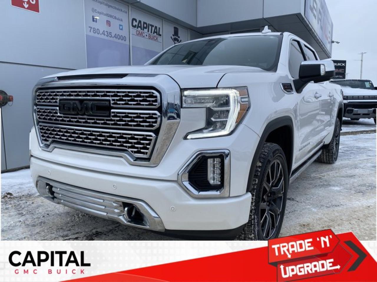 CLEAN CARFAX, Heated and Cooled Front Seats, Power Boards, 6.2L V8, ADAPTIVE CRUISE, SUNROOF, Denali Premium Package, 22 Alloys, Lane Departure Warning, BOSE Sound System, Adaptive RIde Control, Front and Rear Parking Sensors, WHITE FROST EXTERIOR, 4G LTE HotspotAsk for the Internet Department for more information or book your test drive today! Text 507-585-4395 for fast answers at your fingertips!AMVIC Licensed Dealer - Licence Number B1044900Disclaimer: All prices are plus taxes and include all cash credits and loyalties. See dealer for details. AMVIC Licensed Dealer # B1044900