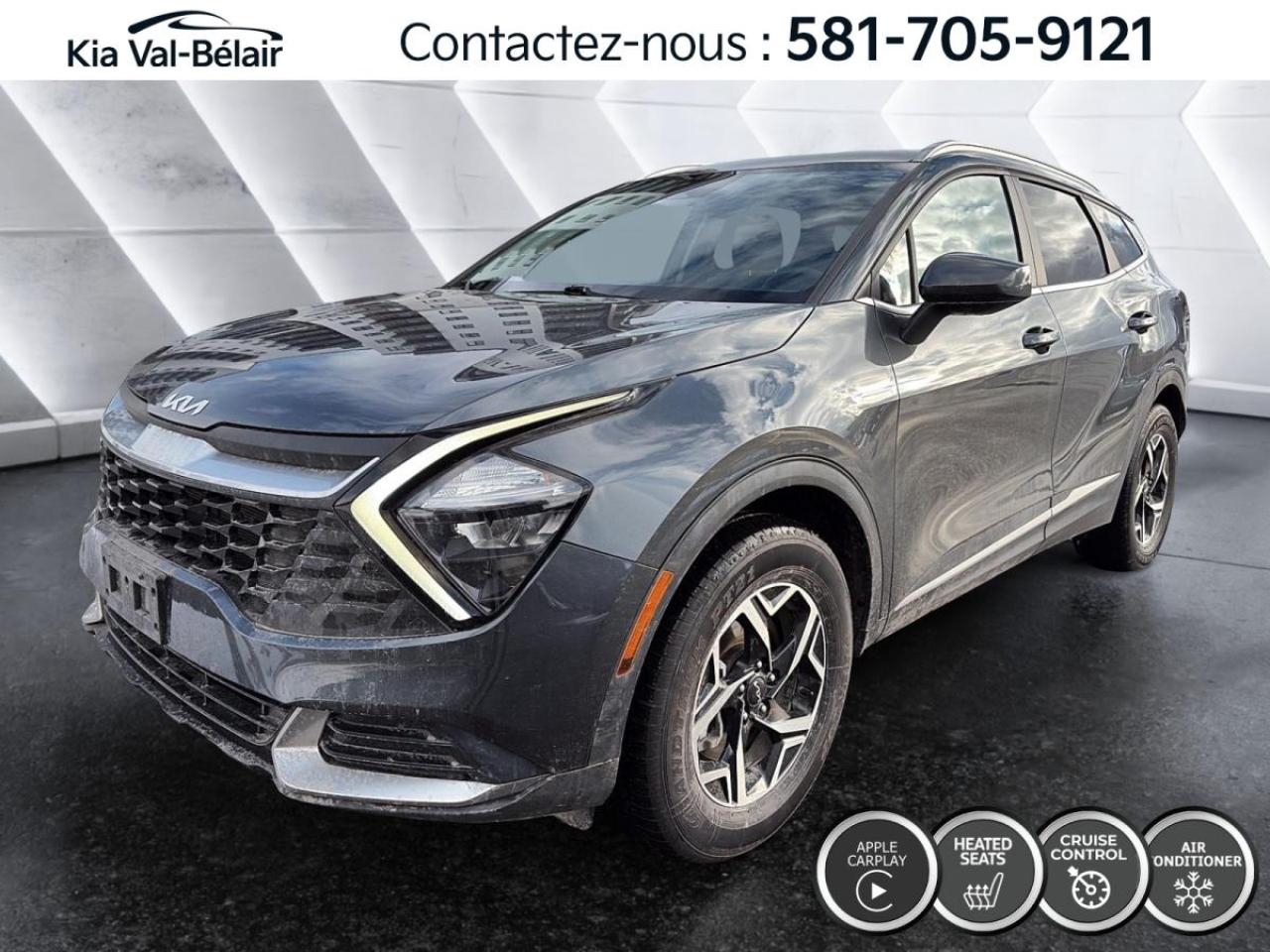 Used 2023 Kia Sportage LX *AWD *CRUISE *CAMERA *CARPLAY *SIEGES CHAUFF for sale in Québec, QC