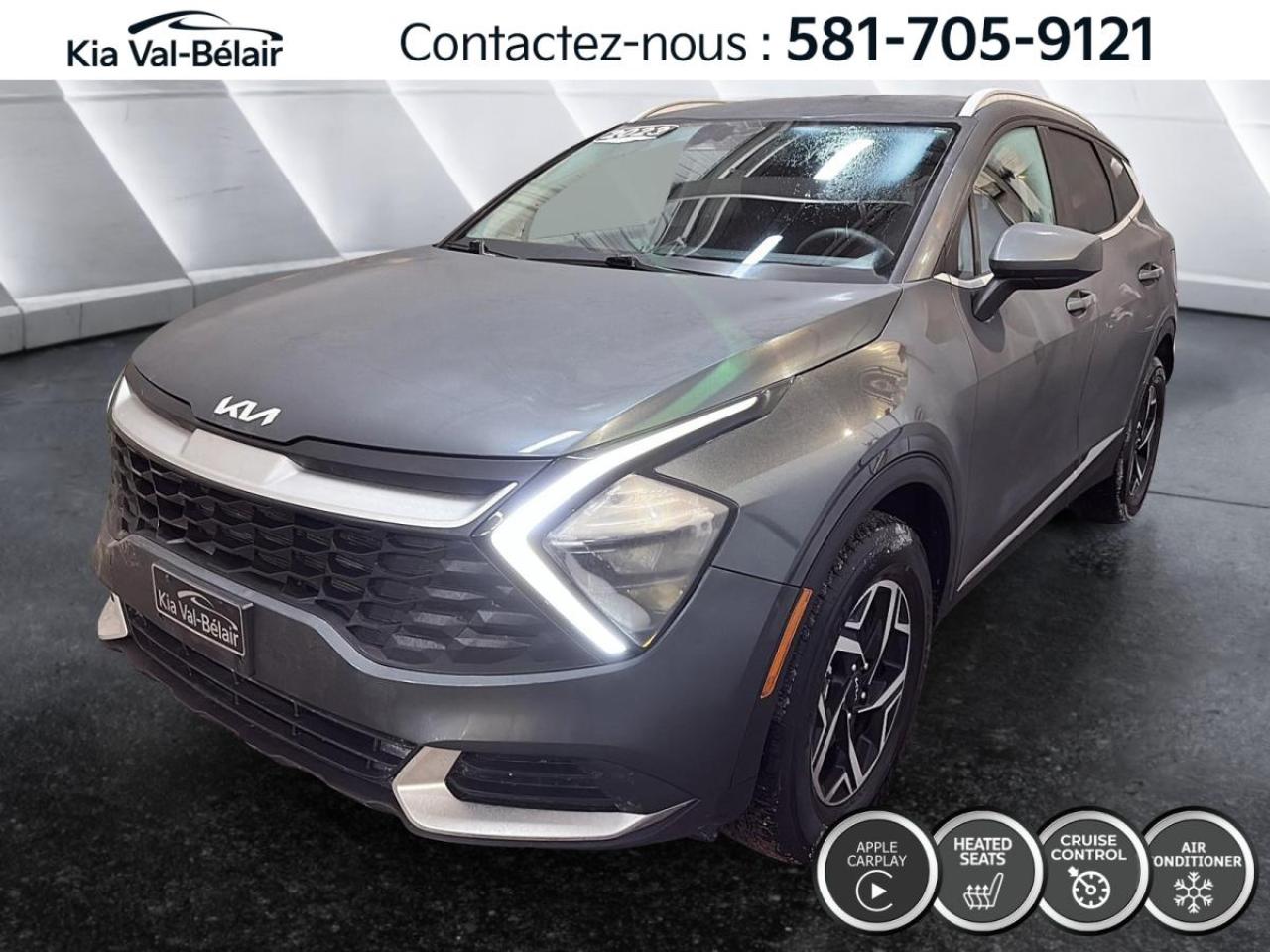Used 2023 Kia Sportage LX *AWD *CRUISE *CAMERA *CARPLAY *SIEGES CHAUFF for sale in Québec, QC