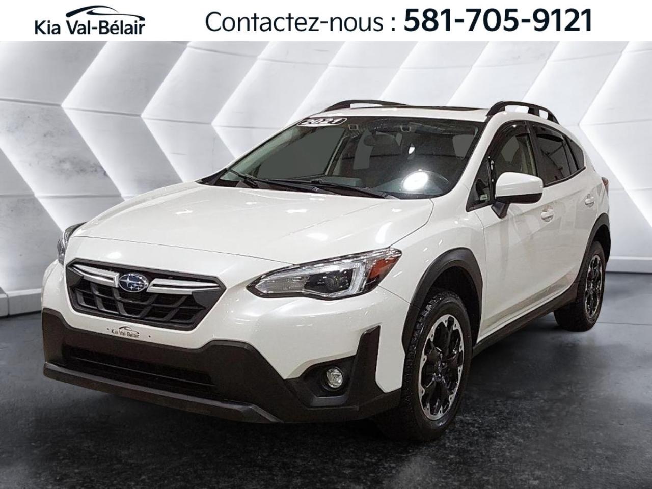 Used 2021 Subaru XV Crosstrek SPORT *AWD *TOIT *CAMÉRA *CARPLAY *SIÈGES/VOLANT CHAUFF for sale in Québec, QC