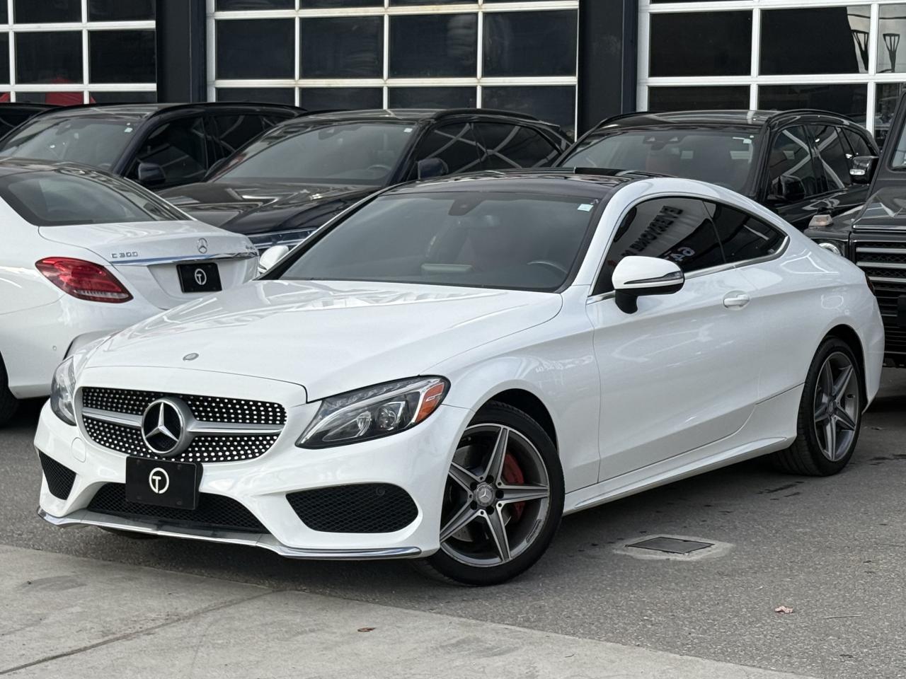 2017 Mercedes-Benz C-Class 300 //AMG PKG | RED LEATHER | PANO | LOADED Photo3